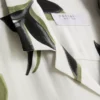 Botanical short-sleeve button-up shirt