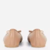 Bow ballerina flats