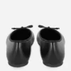 Bow ballerina flats