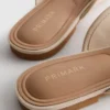 Bow detail ballerina mule sandals