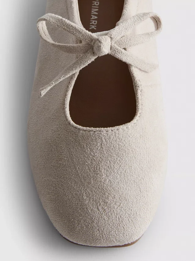 Bow-detail ballet flats