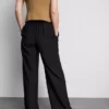 Bow detail palazzo pants