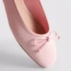 Bow-front ballet pumps