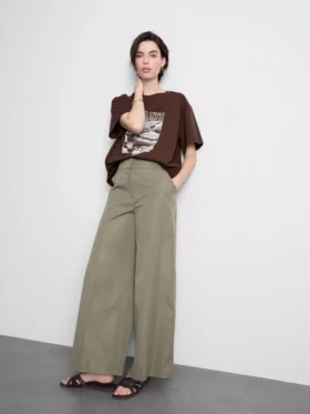 Boxy cotton graphic tee