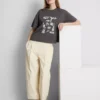 Boxy cotton graphic tee
