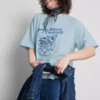Boxy cotton graphic tee