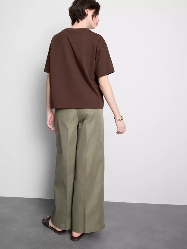 Boxy cotton graphic tee