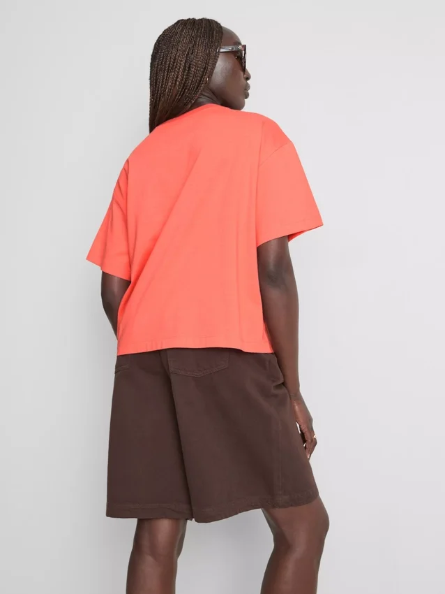 Boxy cotton graphic tee
