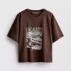 Boxy cotton graphic tee