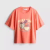 Boxy cotton graphic tee