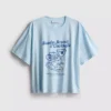 Boxy cotton graphic tee