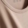Boxy crew neck cotton tee