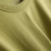 Boxy crew neck cotton tee