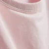 Boxy crew neck cotton tee