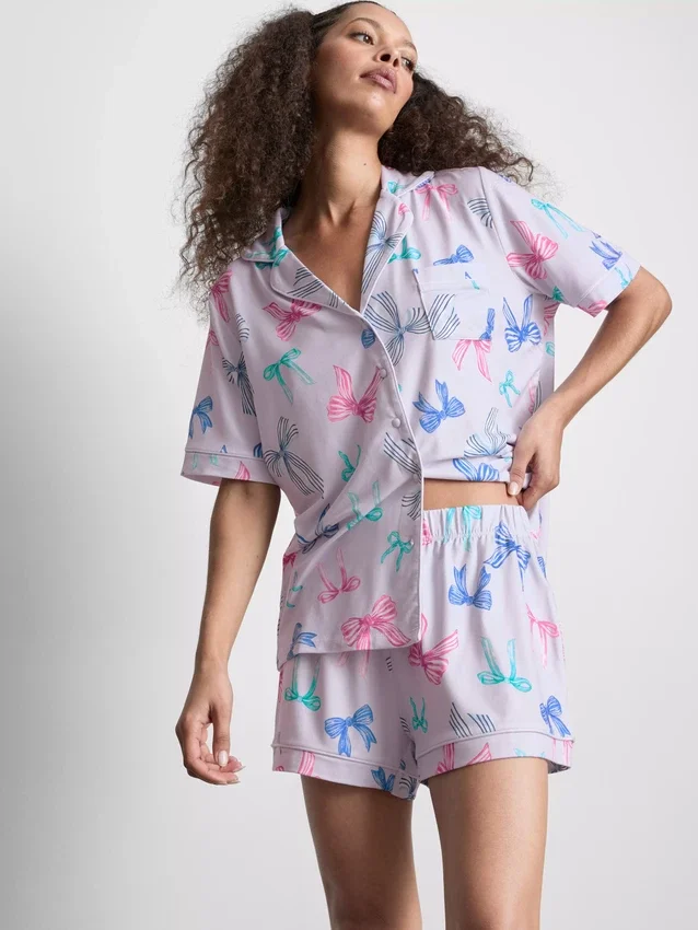 Boyfriend shorty pajamas