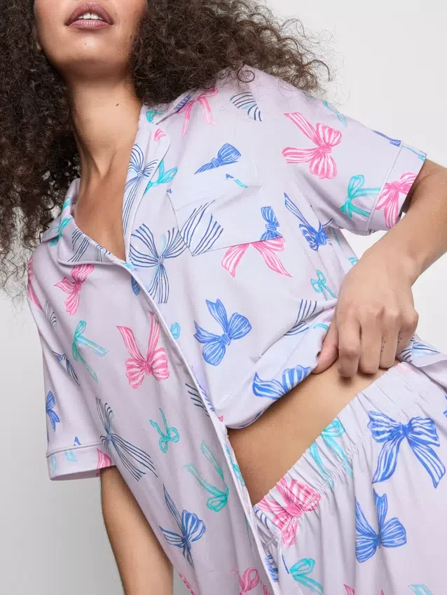 Boyfriend shorty pajamas