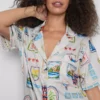 Boyfriend shorty pajamas