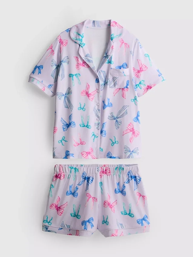 Boyfriend shorty pajamas
