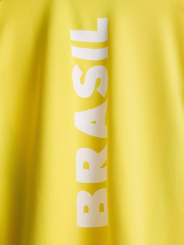 Brazil short sleeve mesh t-shirt