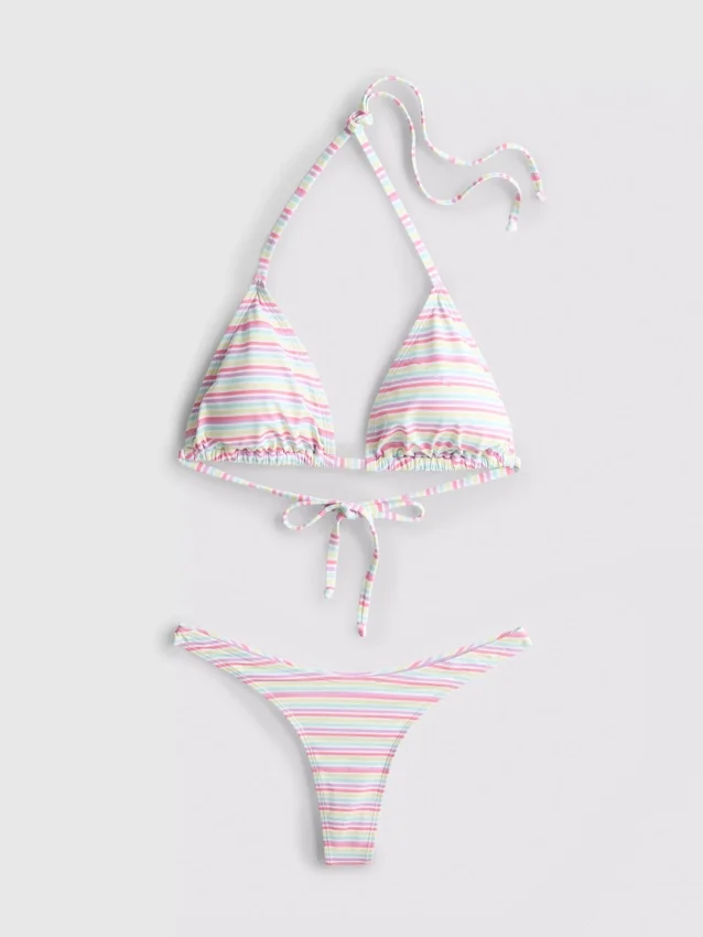Brazilian triangle bikini set