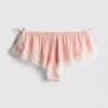 Bridal satin lace french knickers