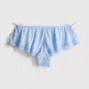 Bridal satin lace french knickers