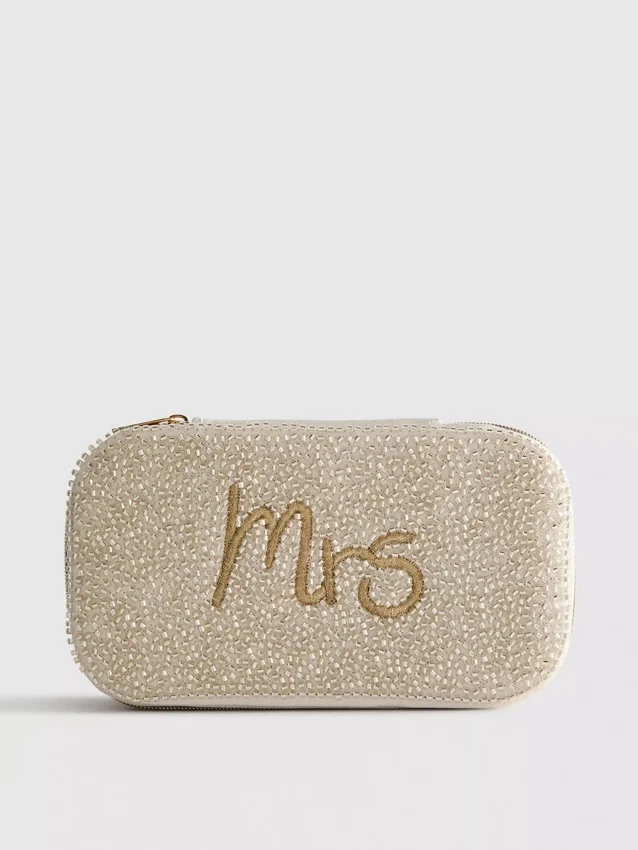 Bride embellished jewelry box
