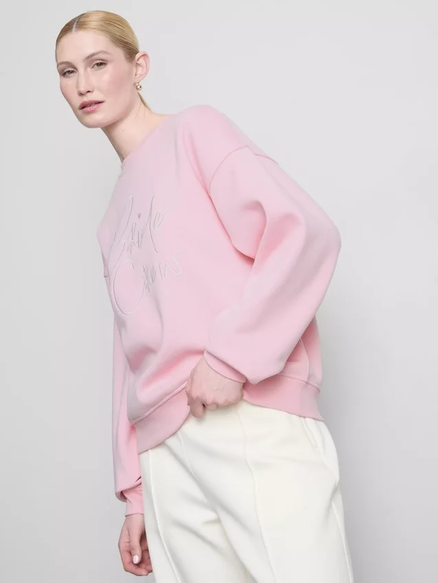 Bride party slogan sweatshirt