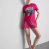 Bridesmaids cotton graphic shorty pajamas