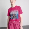 Bridesmaids cotton graphic shorty pajamas