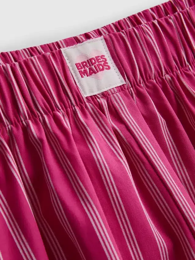 Bridesmaids cotton graphic shorty pajamas