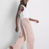 Broderie side-tie top