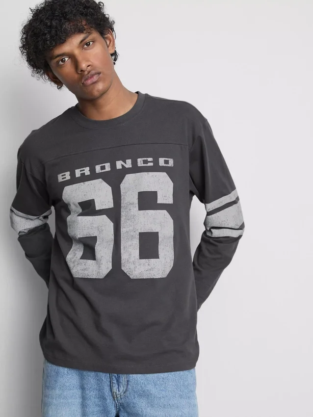 Bronco long sleeve t-shirt