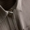 Brushed pinstripe shirt