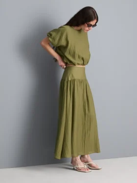 Bubble hem top