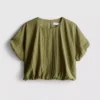 Bubble hem top
