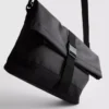 Buckle-fastening crossbody purse