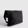 Buckle-fastening crossbody purse