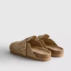 Buckle mule clogs