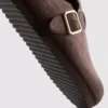 Buckle mule clogs