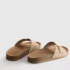 Buckle strap mule sandals