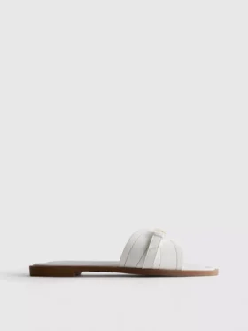 Buckled mule sandals