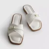 Buckled mule sandals
