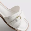 Buckled mule sandals