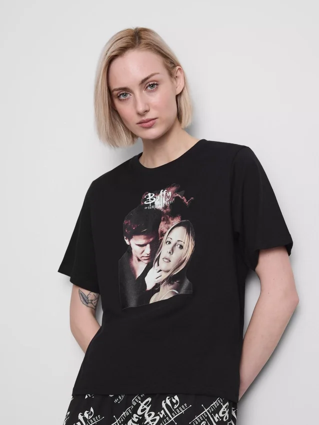 Buffy the vampire slayer printed pajamas