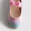 Butterfly appliqua ballet pumps