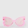 Butterfly frame sunglasses