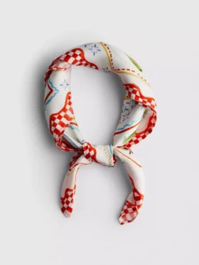 Butterfly printed scarf