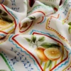 Butterfly printed scarf
