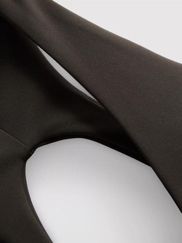 Buttery soft active ruched crop top